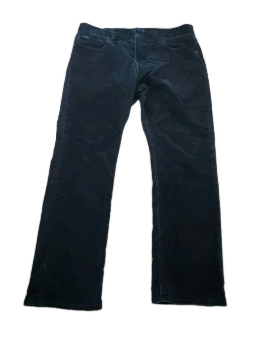 Polo Ralph Lauren Men's Black Corduroy Pants 35x29 Preppy Old Money City College